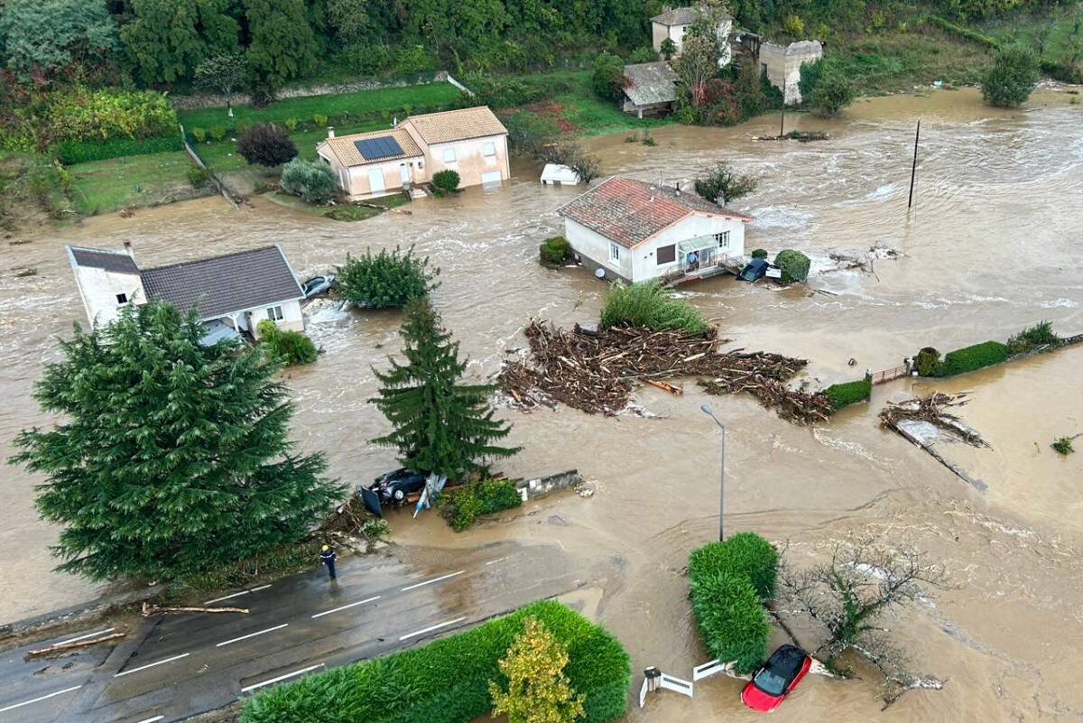 France On Alert As Heavy Rains Cause Flooding