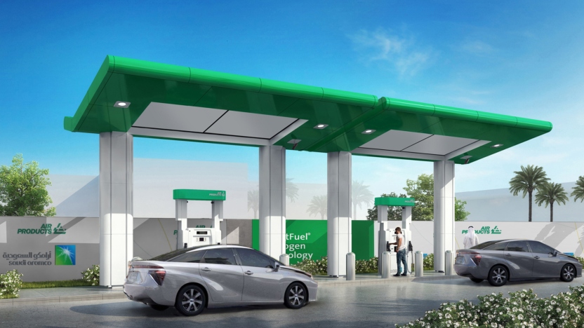 Saudi Arabia To Build Its First Hydrogen Fuel Cell Vehicle Fueling Station