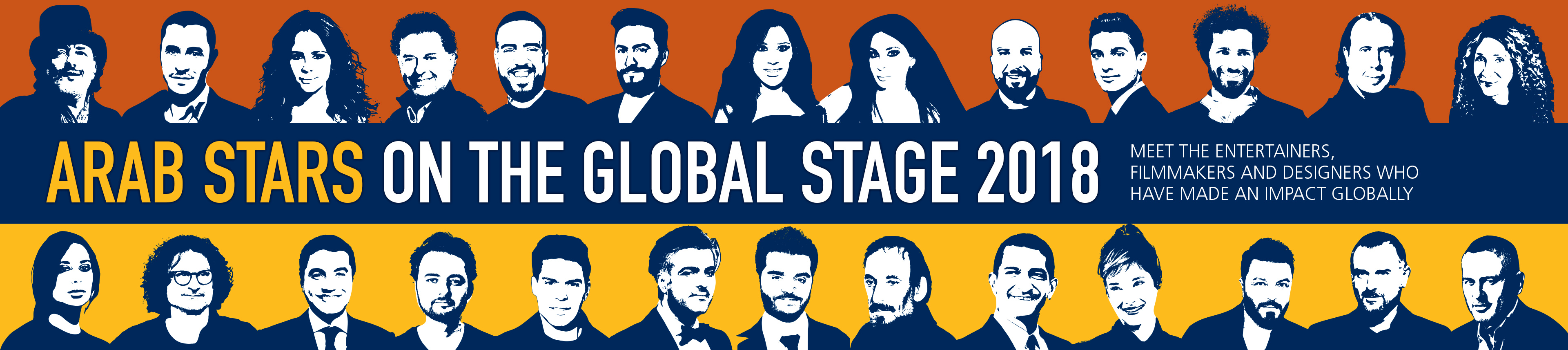 Arab Stars On The Global Stage 2018