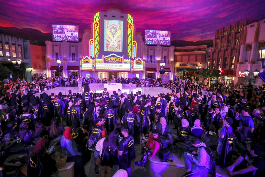 Warner Bros. World™ Abu Dhabi Sets A New World Record For Batman Day