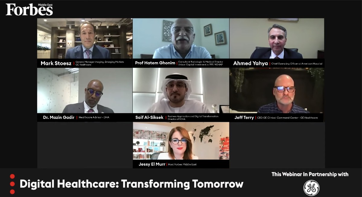 Forbes Middle East inar How The Healthcare Sector Is Finding