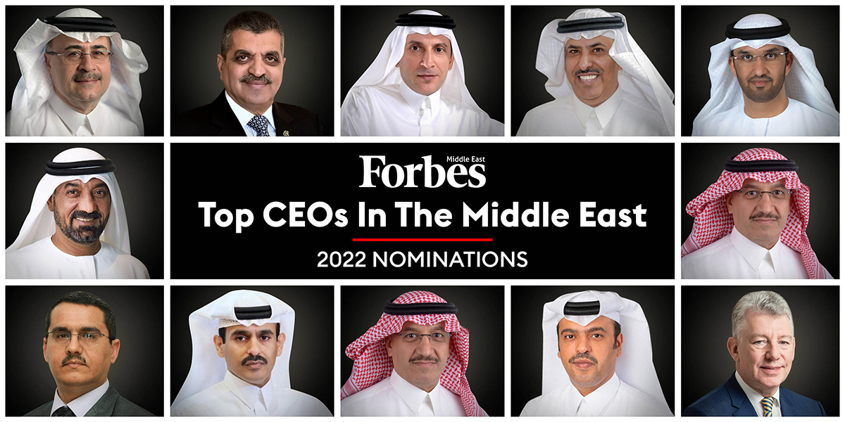 Top CEO's In the Middle East 2022 - Nominations