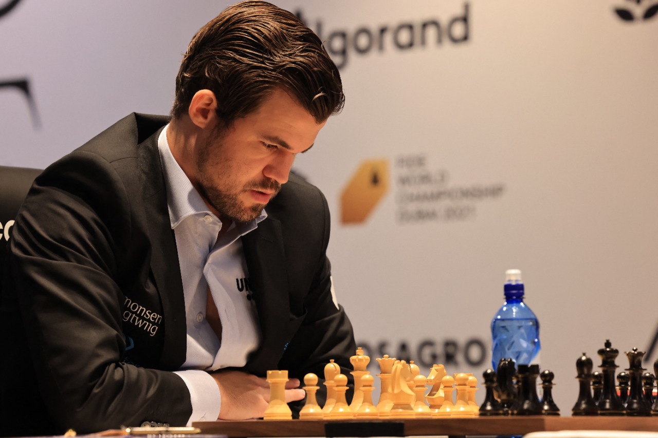World Chess Champion Magnus Carlsen Keeps His Crown In Dubai