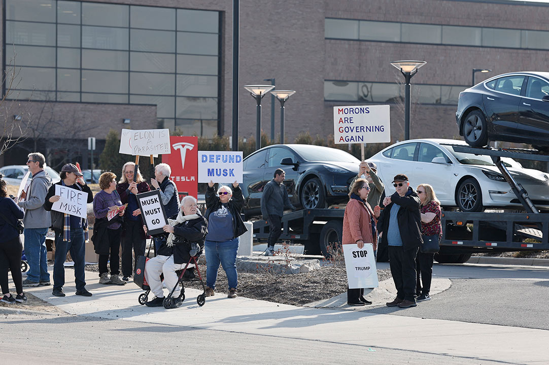 Tesla Protests Tesla Protests: Here Are The Violent Incidents Under Investigation