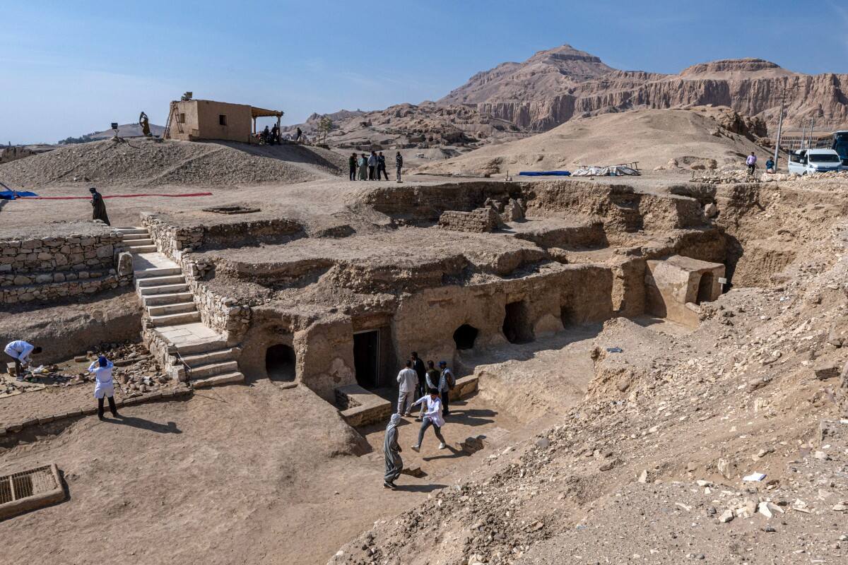 Egypt Reveals New Archaeological Discoveries In Luxor