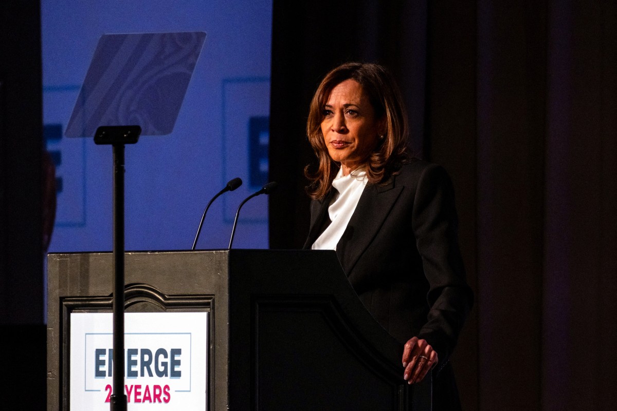 Kamala Harris Blasts Donald Trump In First Big Speech Since Leaving Office