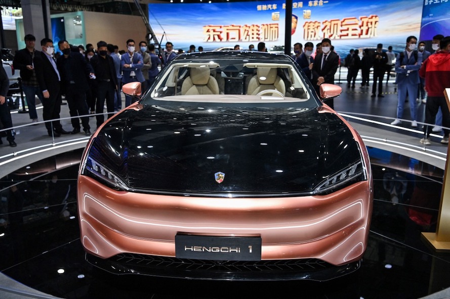 Evergrande’s Electric Vehicle Unit Says Car Production To Begin Next Year