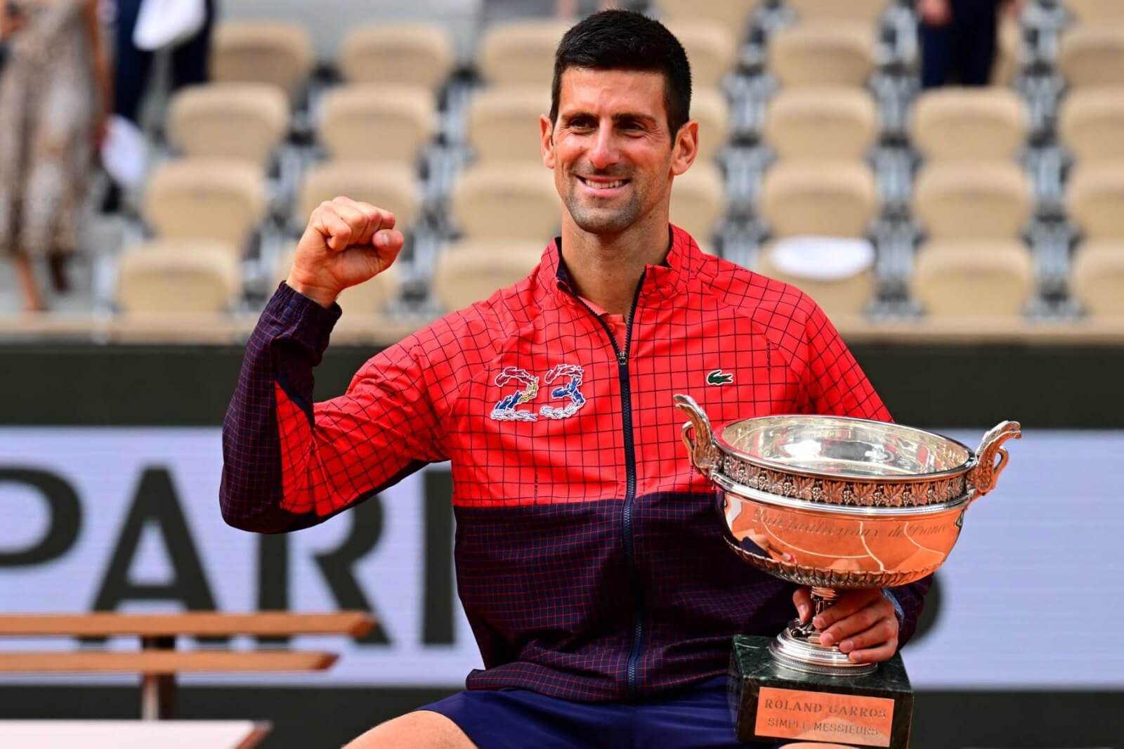 Novak Djokovic Bags 23rd Grand Slam Title At French Open