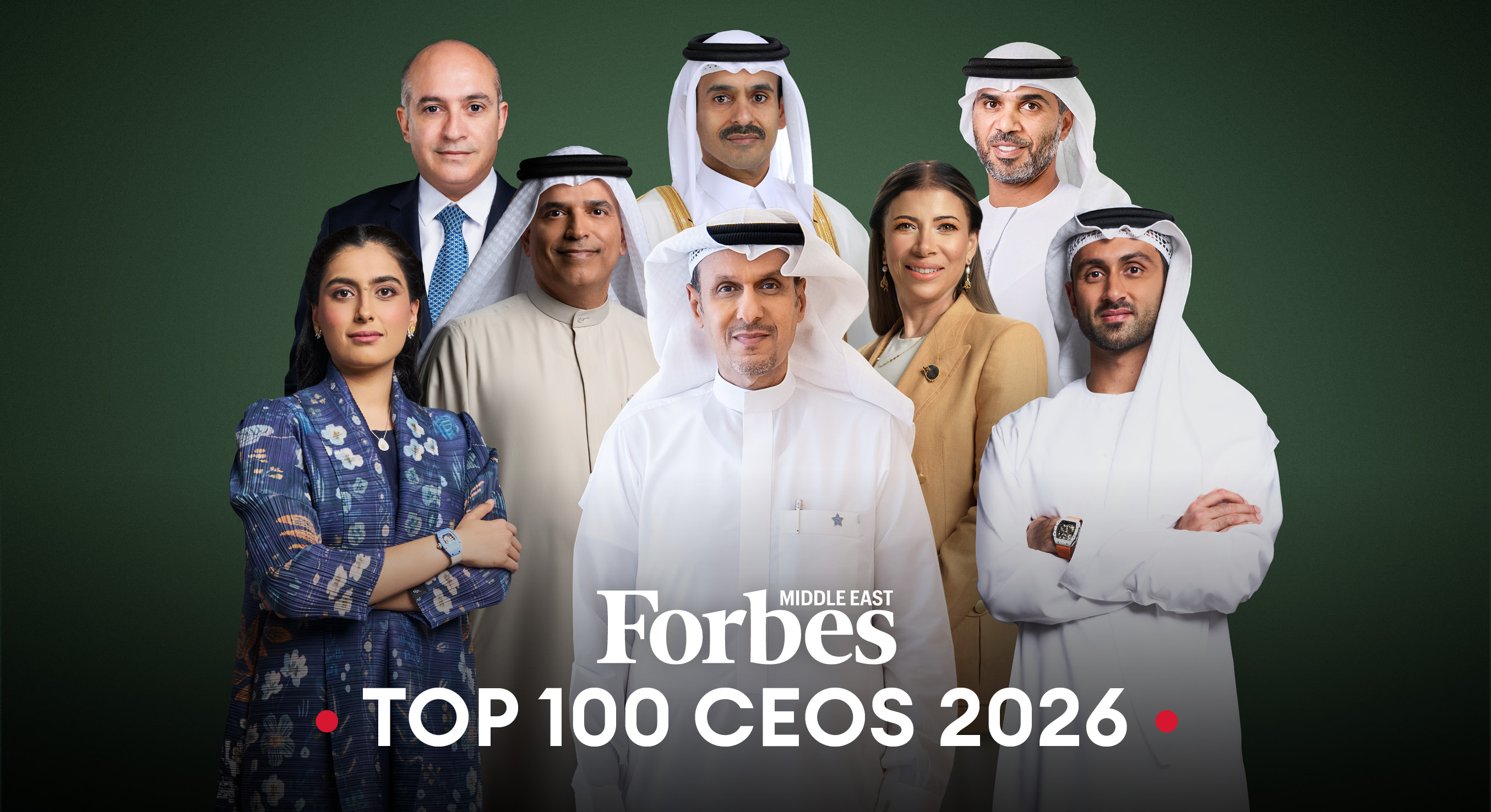 Forbes Middle East Reveals The Middle East’s Top 100 CEOs 2026
