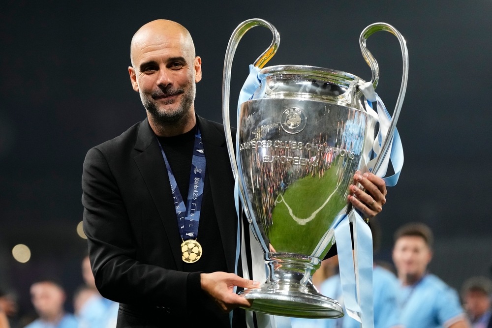 Manchester City's Pep Guardiola Named Premier League Manager Of The Year